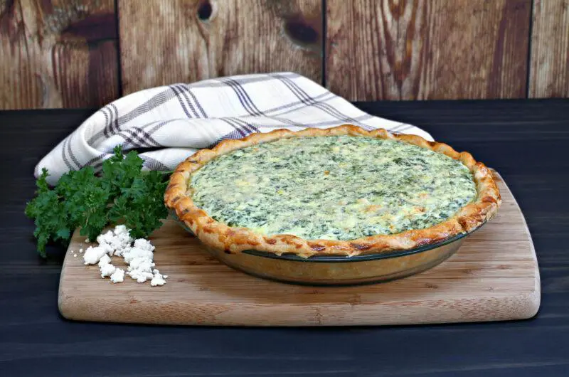 Spinach and Feta Quiche