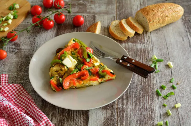 Spinach and Feta Frittata