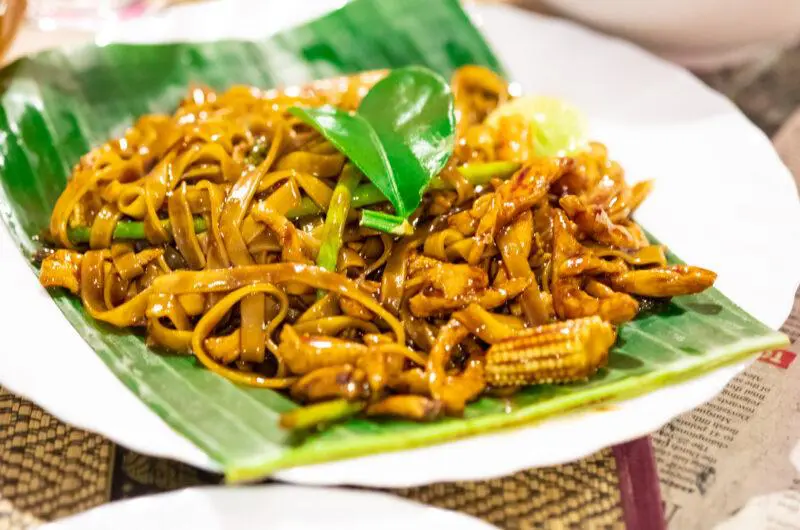 Authentic Thai Drunken Noodles