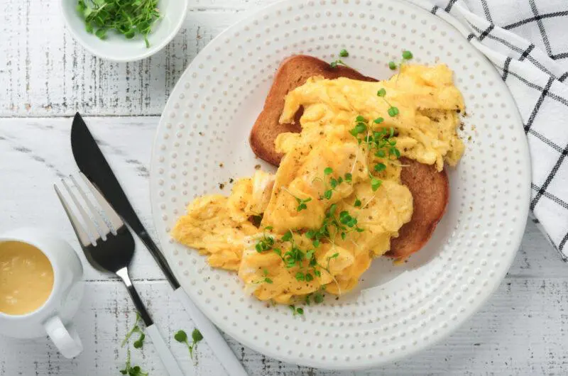 Ultimate Fluffy Scrambled Eggs