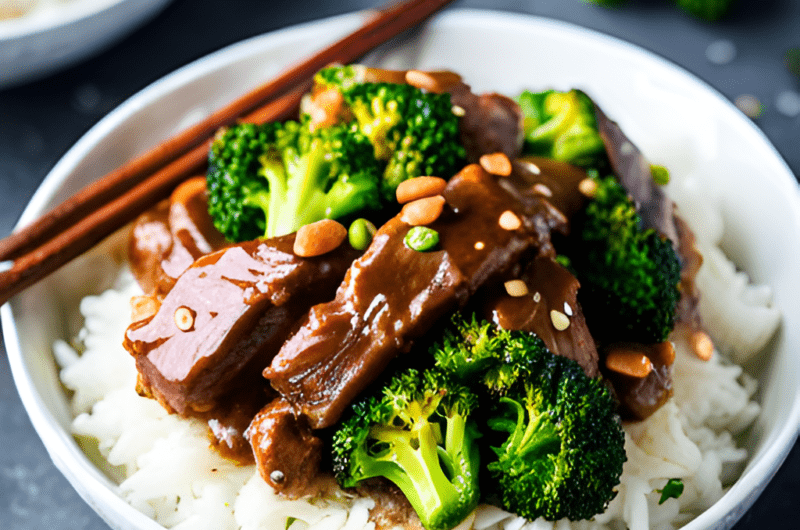 Slow Cooker Beef and Broccoli