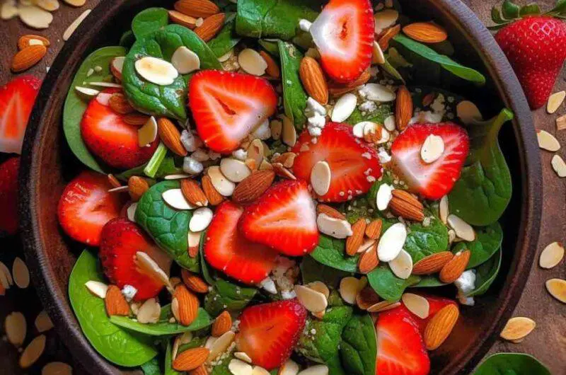 Strawberry Spinach Salad