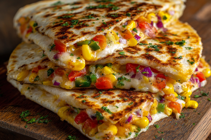 Veggie-Loaded Quesadillas
