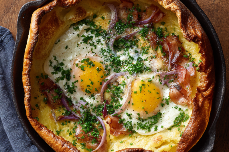 Savory Dutch Baby Pancake