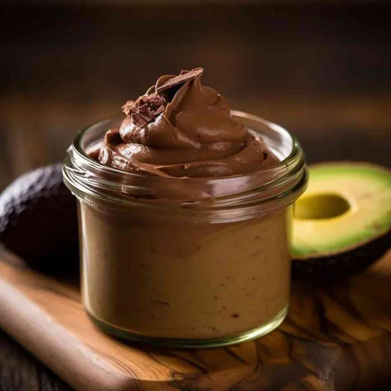 Dark Chocolate Avocado Mousse 