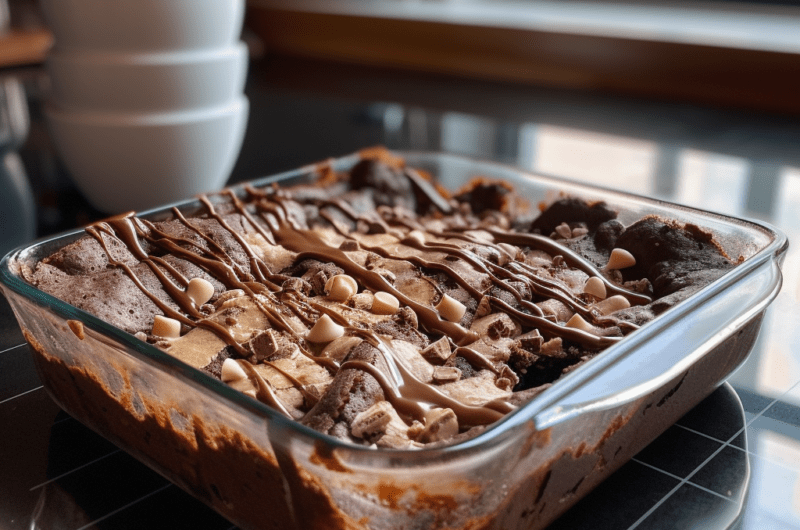 Earth-Shattering Earthquake Cake