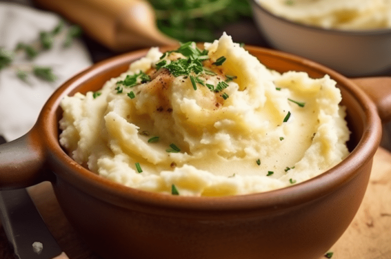 Creamy Potato Chip Mashed Potatoes