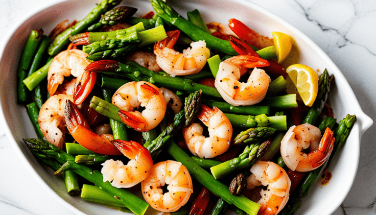 Sheet Pan Shrimp and Asparagus