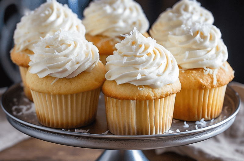 Cloud Nine Vanilla Cupcakes