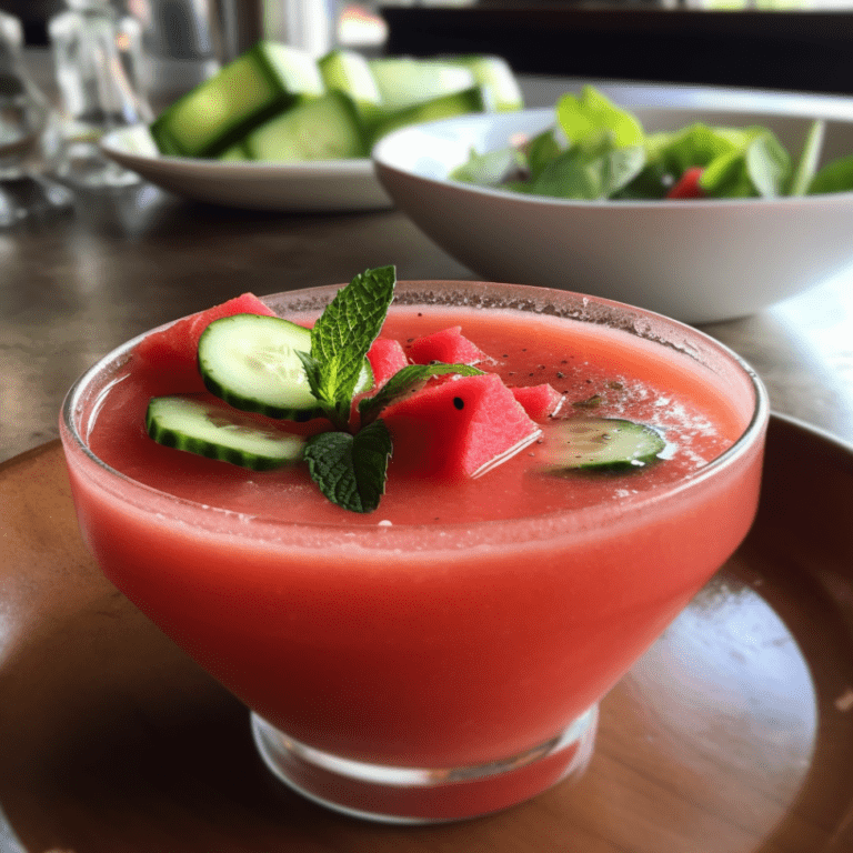 Whimsical Watermelon Gazpacho