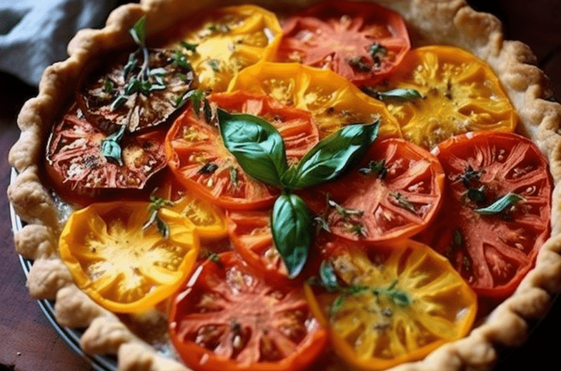 Heirloom Tomato Pie