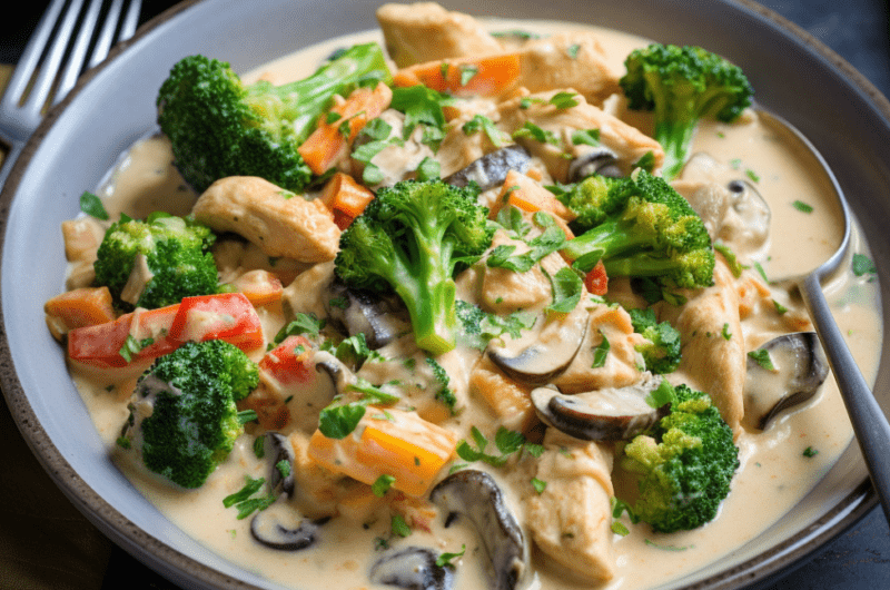 Creamy Chicken and Vegetables