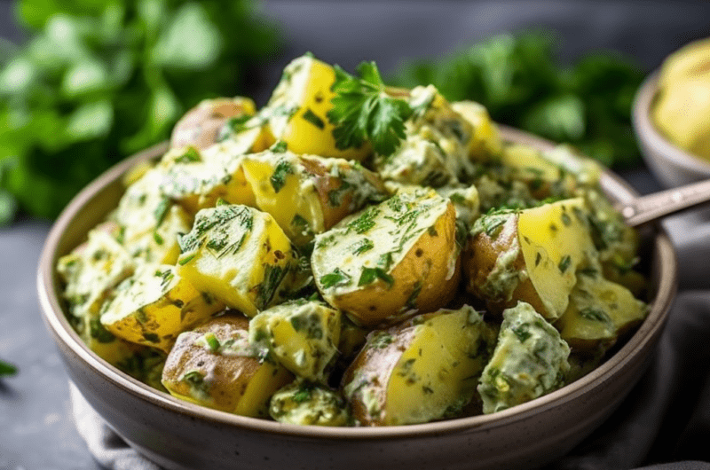 Life Changing Herbed Vegan Potato Salad