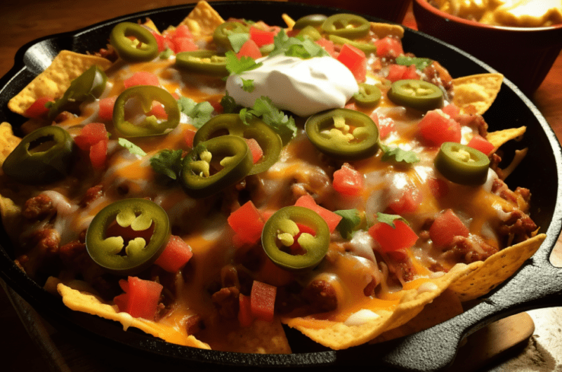 Skillet Nachos