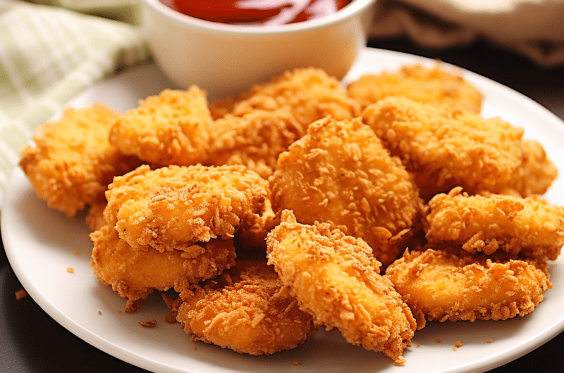 Cornflake Chicken Nuggets