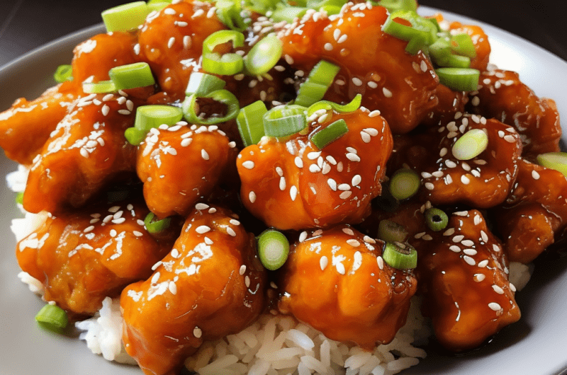 Quick Panda Express-Inspired Orange Chicken