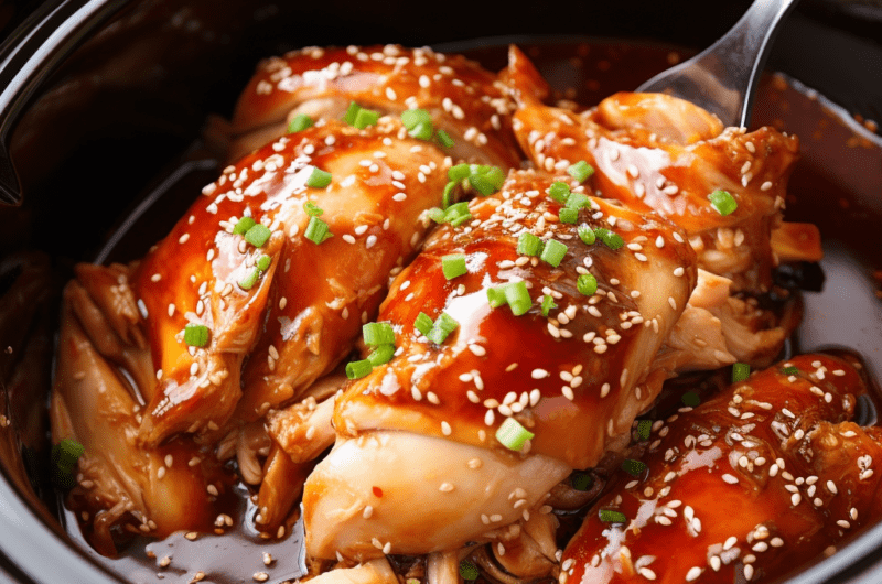 Slow Cooker Sesame Chicken