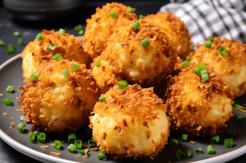 Air Fryer Mashed Potato Balls