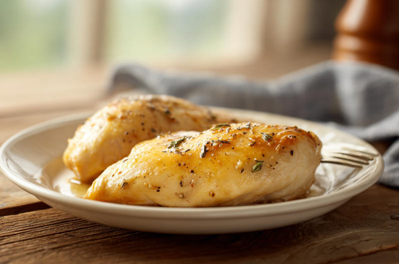 Perfect Stovetop Chicken Breasts