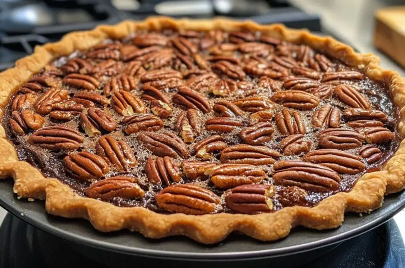 Grandma's Pecan Fudge Pie