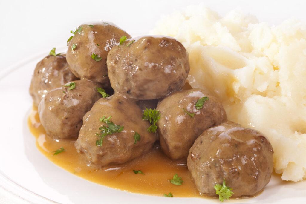 Traditional Swedish Meatballs