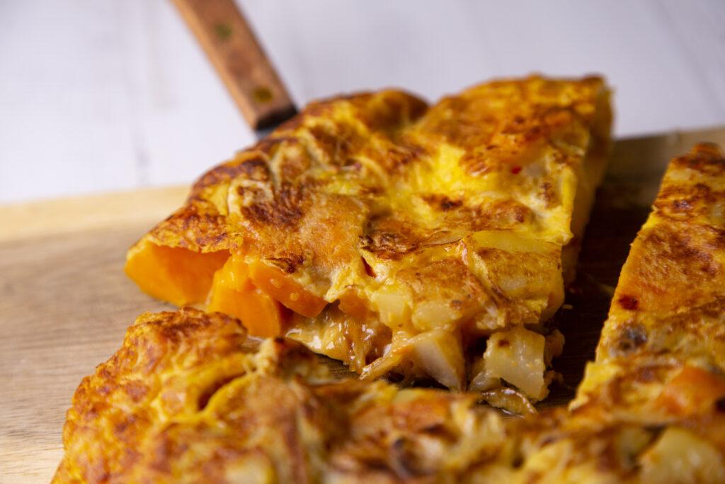 Savory Sweet Potato Omelette