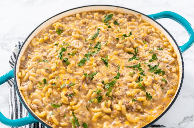 Homemade Hamburger Helper