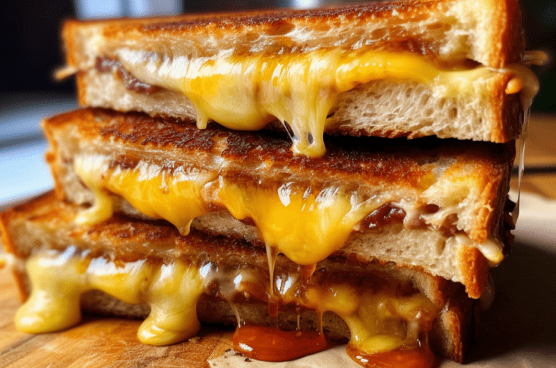 The Most Amazing Grilled Cheese Sandwich Ever