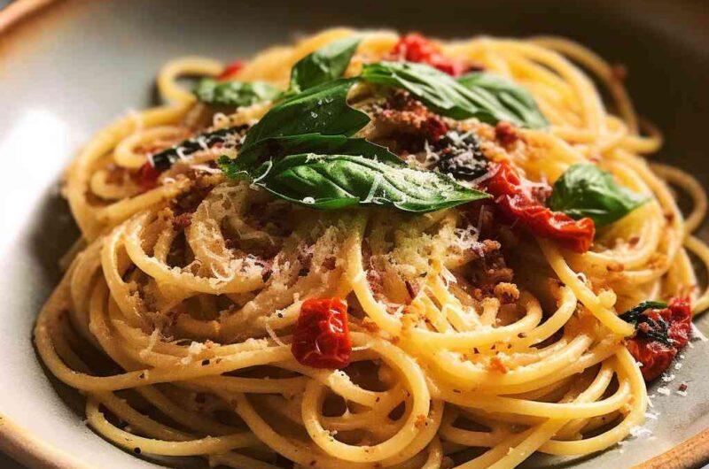 One-Pot Spaghetti Aglio e Olio