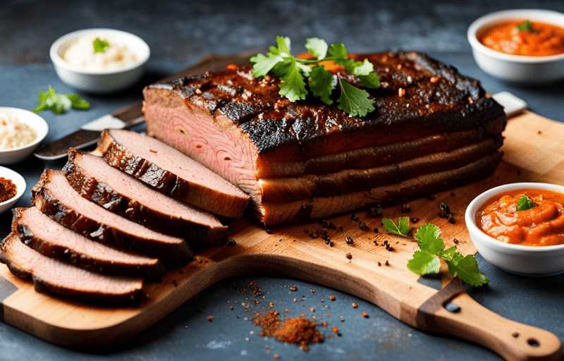 Slow-Smoked Brisket