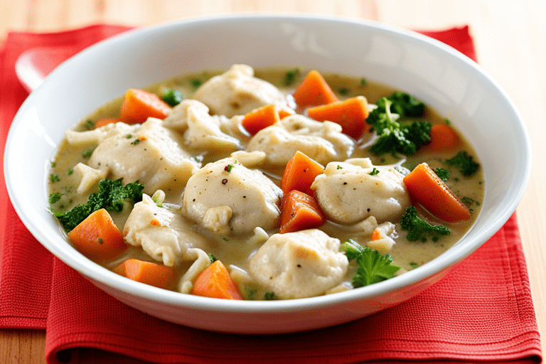 Hearty Chicken and Dumplings