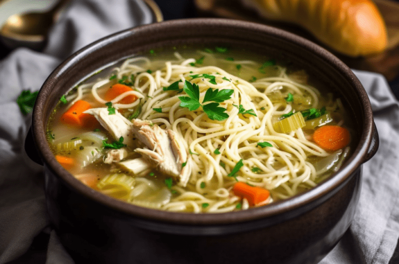 It's-Not-Soup, It's-Heaven-In-A-Bowl Chicken Noodle Soup
