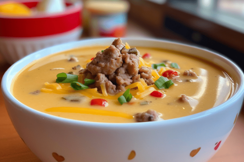 Cheeseburger Paradise Soup