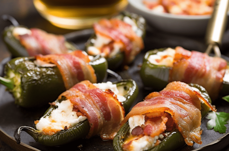 Cheesy Bacon Jalapeno Poppers