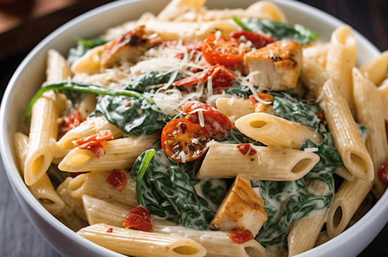 Creamy Tuscan Chicken Pasta