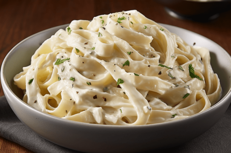 3-Step Fettuccine Alfredo