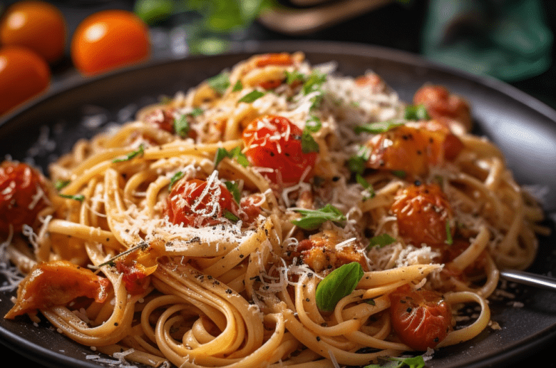 Smashed Tomato Pasta