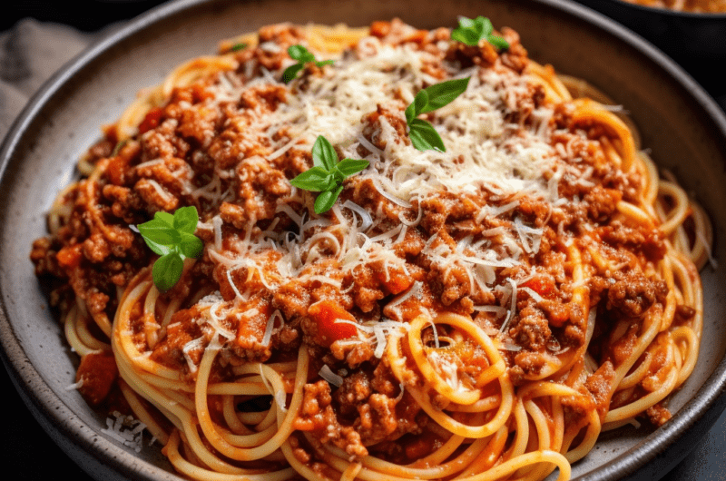 Perfect Spaghetti Bolognese