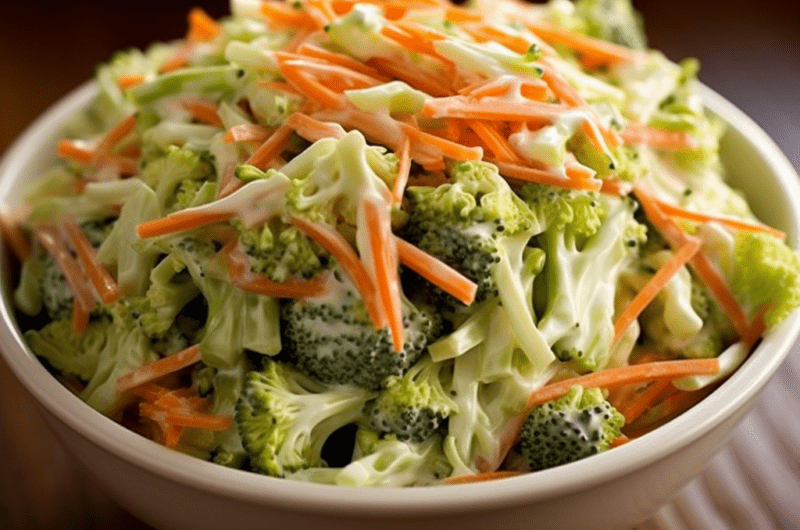 Old School Broccoli Slaw