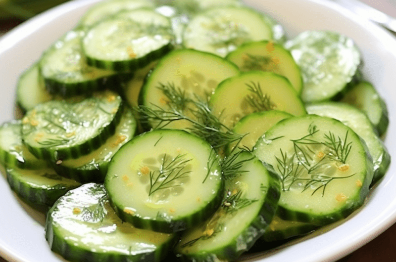 Old-Fashioned Cucumber Salad