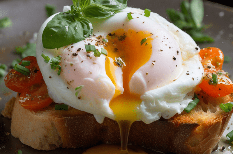 Coffee Pot Poached Egg