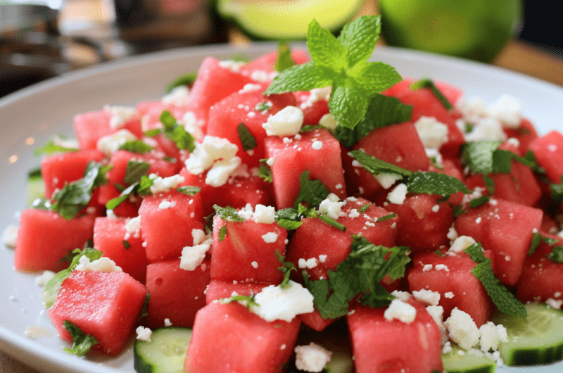 Duchess's Watermelon Salad