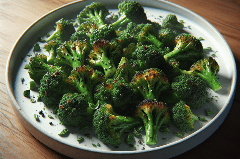 Crispy Smashed Broccoli