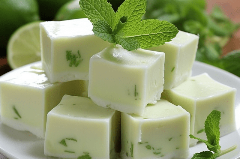 Minty Mojito Fudge