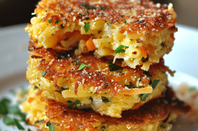 Golden Pasta Fritters