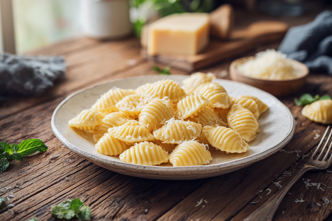 Traditional Sardinian Culurgiones with Potato and Mint Filling