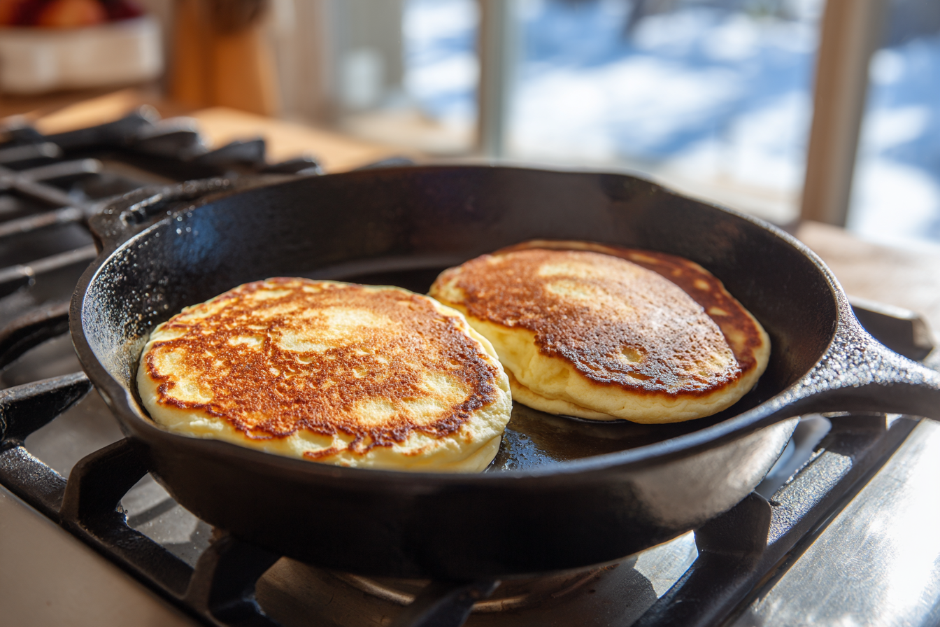 Katharine Hepburn's Cottage Cheese Pancakes
