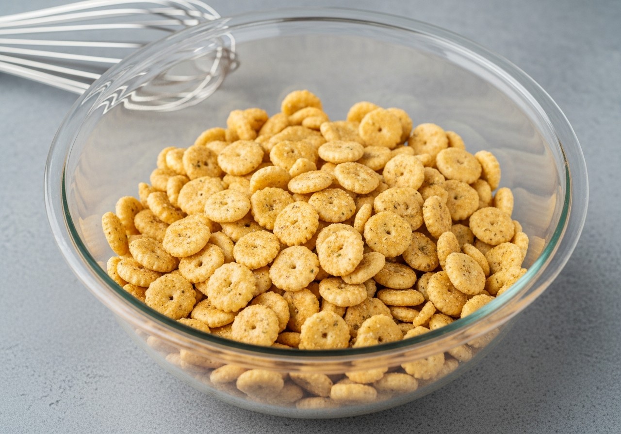 Spicy Oyster Crackers (Firecrackers)