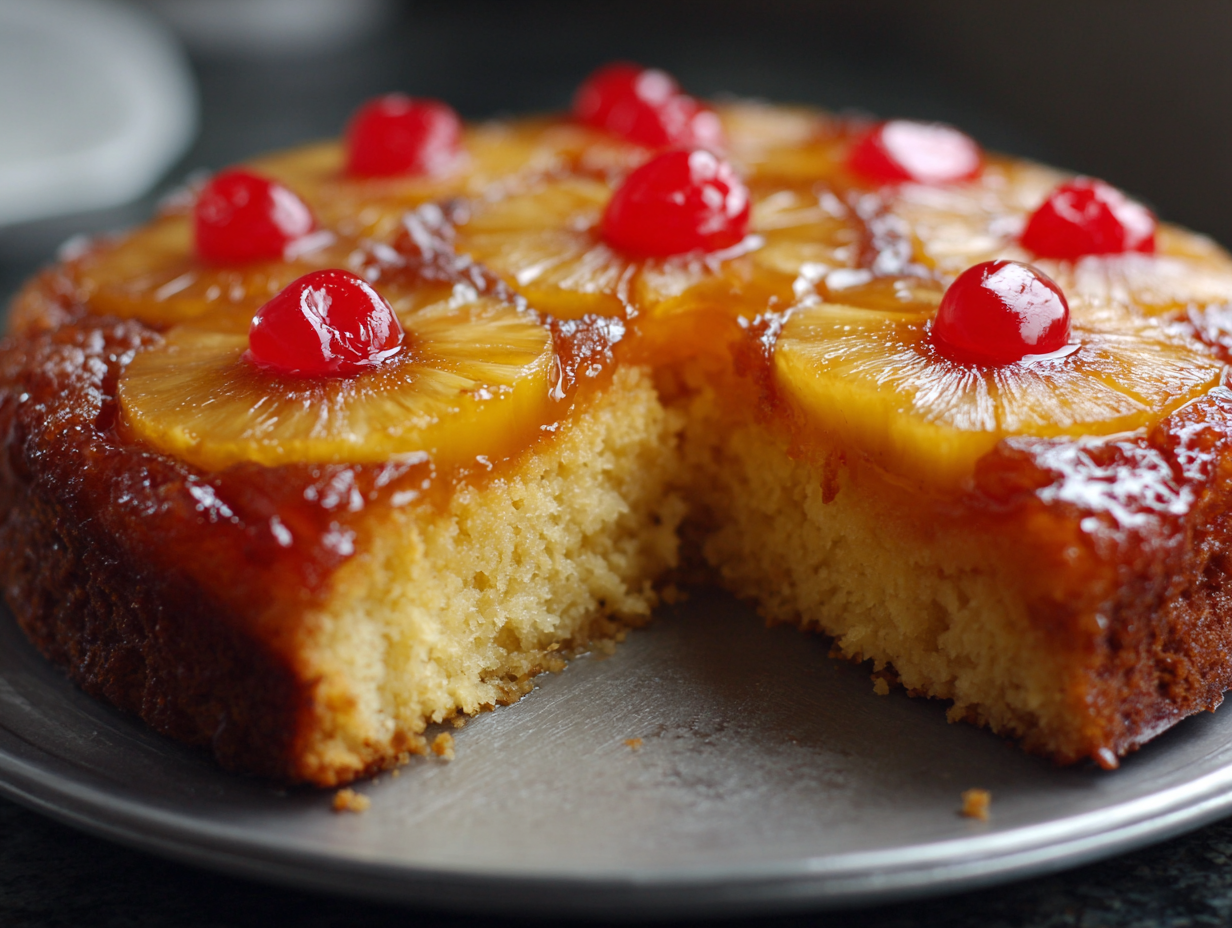 Classic Pineapple Upside Down Cake